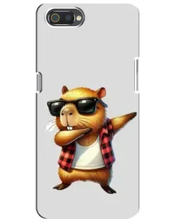 Чохол для Realme C2 з картинкою «Капібара репер даб» Чохол для Realme C2 з картинкою «Капібара репер даб»