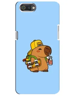 Чохол для Realme C2 з картинкою «Капібара на скейті» Чохол для Realme C2 з картинкою «Капібара на скейті»