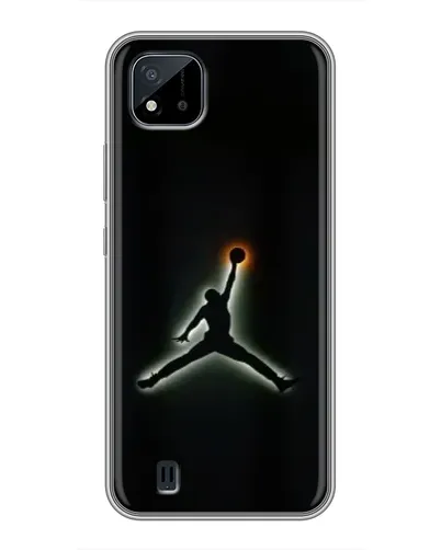 Чохол для Realme C11 (2021) / C20 з картинкою «Jordan Gradient Logo»