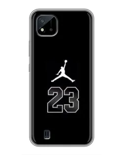 Чохол для Realme C11 (2021) / C20 з картинкою «Jordan Flight 23»