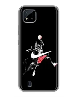 Чохол для Realme C11 (2021) / C20 з картинкою «Jordan Jumpman»