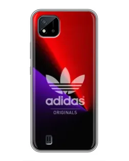 Чохол для Realme C11 (2021) / C20 з картинкою «Adidas Red Neon»