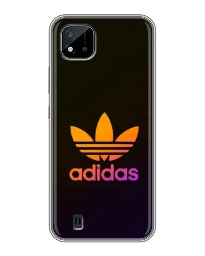 Чехол для Realme C11 (2021) / C20 с картинкой «Градиент Adidas»