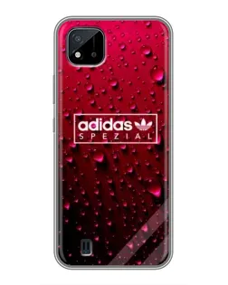 Чехол для Realme C11 (2021) / C20 с картинкой «Adidas Gold Marble»