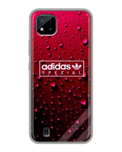 Чехол для Realme C11 (2021) / C20 с картинкой «Adidas Gold Marble»