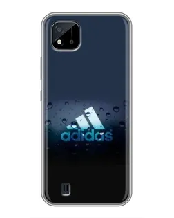 Чехол для Realme C11 (2021) / C20 с картинкой «Adidas Water Drops»