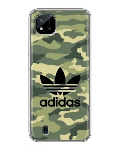 Чехол для Realme C11 (2021) / C20 с картинкой «Милитари стиль Adidas»