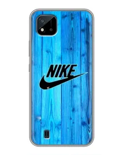 Чехол для Realme C11 (2021) / C20 с картинкой «Голубое дерево Nike»