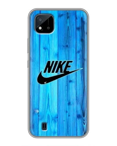 Чехол для Realme C11 (2021) / C20 с картинкой «Голубое дерево Nike»