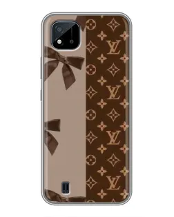 Чехол для Realme C11 (2021) / C20 с картинкой «Louis Vuitton — банты»