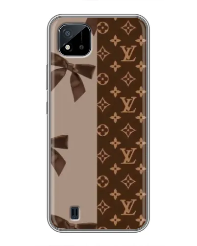 Чехол для Realme C11 (2021) / C20 с картинкой «Louis Vuitton — банты»