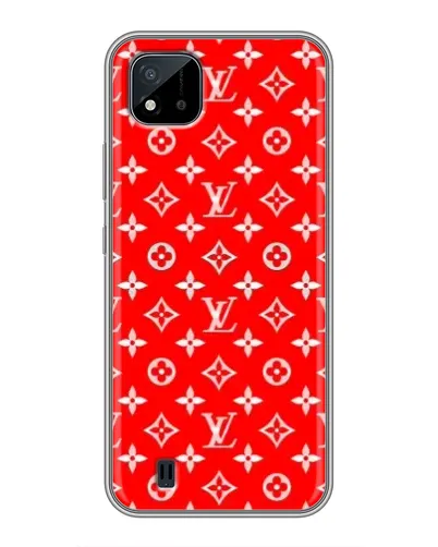 Чехол для Realme C11 (2021) / C20 с картинкой «Яркий паттерн LV»