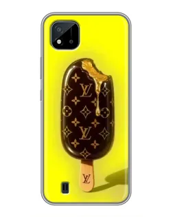 Чехол для Realme C11 (2021) / C20 с картинкой «Мороженое от LV»