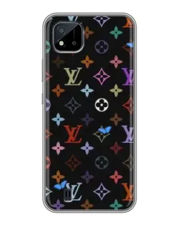 Чехол для Realme C11 (2021) / C20 с картинкой «Цветная монограмма LV»