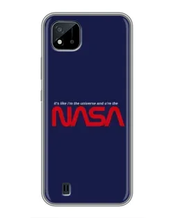 Чехол для Realme C11 (2021) / C20 с картинкой «NASA — глубокий космос»