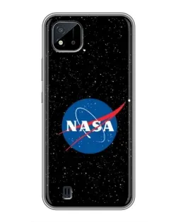 Чехол для Realme C11 (2021) / C20 с картинкой «NASA — звездное небо»