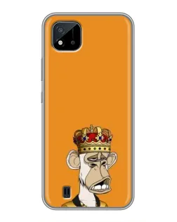 Чохол для Realme C11 (2021) / C20 з картинкою «Золота мавпа Bored Ape»