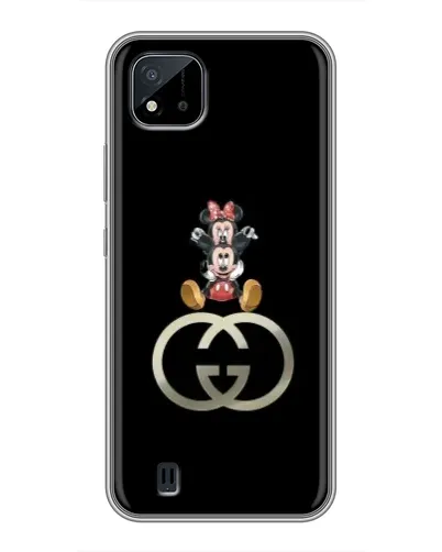 Чехол для Realme C11 (2021) / C20 с картинкой «Минни Маус на лого» Чехол для Realme C11 (2021) / C20 с картинкой «Минни Маус на лого»