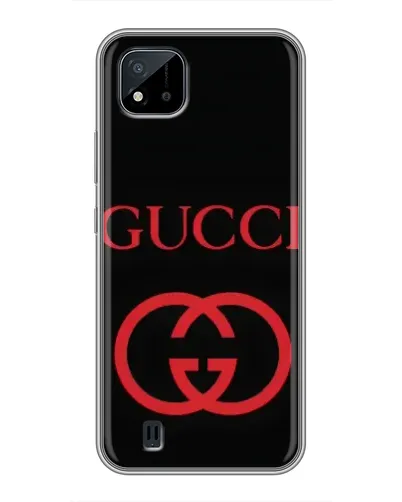 Чехол для Realme C11 (2021) / C20 с картинкой «Gucci — красный логотип» Чехол для Realme C11 (2021) / C20 с картинкой «Gucci — красный логотип»