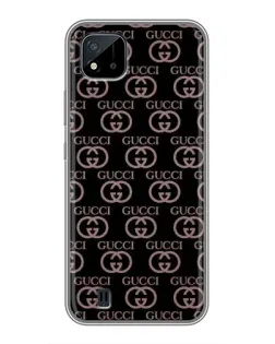 Чехол для Realme C11 (2021) / C20 с картинкой «Классическая монограмма Gucci»