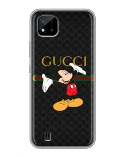 Чехол для Realme C11 (2021) / C20 с картинкой «Микки Маус Gucci»