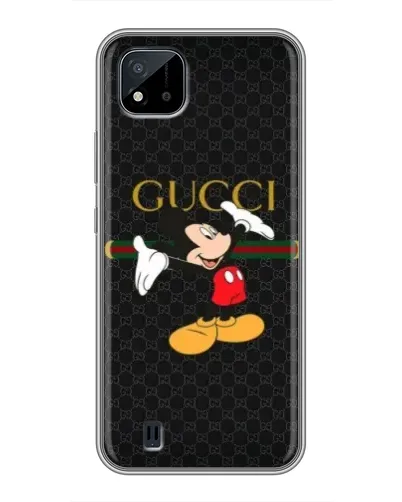 Чехол для Realme C11 (2021) / C20 с картинкой «Микки Маус Gucci» Чехол для Realme C11 (2021) / C20 с картинкой «Микки Маус Gucci»