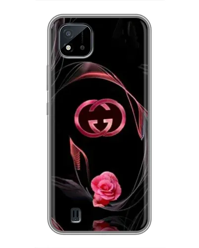 Чехол для Realme C11 (2021) / C20 с картинкой «Gucci — неоновая роза» Чехол для Realme C11 (2021) / C20 с картинкой «Gucci — неоновая роза»