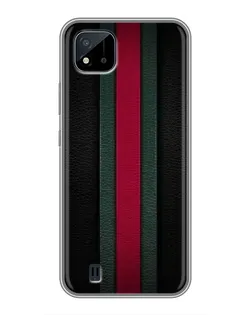 Чехол для Realme C11 (2021) / C20 с картинкой «Gucci — неоновая линия»