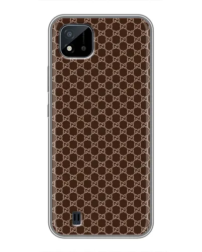 Чехол для Realme C11 (2021) / C20 с картинкой «Gucci — шоколадная сетка» Чехол для Realme C11 (2021) / C20 с картинкой «Gucci — шоколадная сетка»
