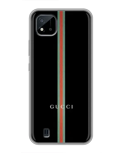 Чехол для Realme C11 (2021) / C20 с картинкой «Gucci — строгая линия» Чехол для Realme C11 (2021) / C20 с картинкой «Gucci — строгая линия»