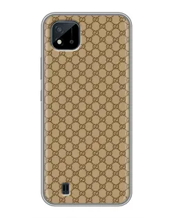 Чохол для Realme C11 (2021) / C20 з картинкою «Gucci — класичний беж»