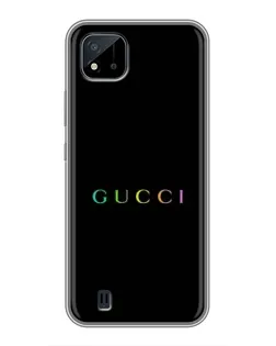 Чохол для Realme C11 (2021) / C20 з картинкою «Gucci — неоновий мінімалізм»