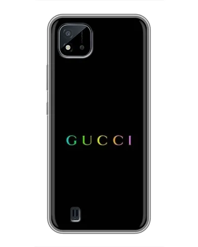 Чехол для Realme C11 (2021) / C20 с картинкой «Gucci — неоновый минимализм» Чехол для Realme C11 (2021) / C20 с картинкой «Gucci — неоновый минимализм»
