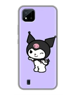 Чохол для Realme C11 (2021) / C20 з картинкою «Класична Kuromi» Чохол для Realme C11 (2021) / C20 з картинкою «Класична Kuromi»