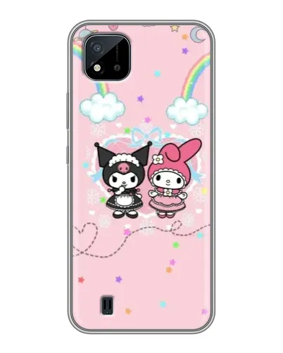 Чохол для Realme C11 (2021) / C20 з картинкою «My Melody та Kuromi» Чохол для Realme C11 (2021) / C20 з картинкою «My Melody та Kuromi»