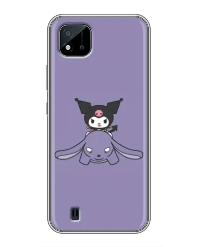Чохол для Realme C11 (2021) / C20 з картинкою «Kuromi на ліловому фоні» Чохол для Realme C11 (2021) / C20 з картинкою «Kuromi на ліловому фоні»