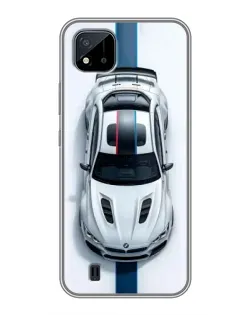 Чохол для Realme C11 (2021) / C20 з картинкою «Вид зверху — BMW M»