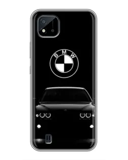 Чохол для Realme C11 (2021) / C20 з картинкою «BMW — погляд з темряви»