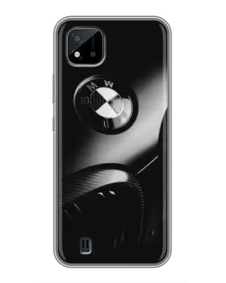 Чохол для Realme C11 (2021) / C20 з картинкою «Емблема BMW — макро»