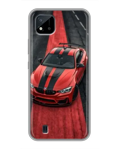 Чохол для Realme C11 (2021) / C20 з картинкою «BMW на червоній доріжці» Чохол для Realme C11 (2021) / C20 з картинкою «BMW на червоній доріжці»