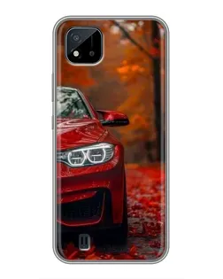 Чохол для Realme C11 (2021) / C20 з картинкою «Осіння BMW M4»
