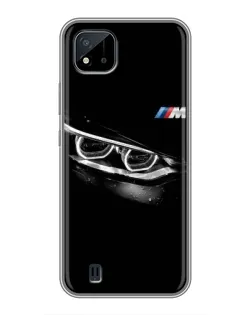 Чохол для Realme C11 (2021) / C20 з картинкою «BMW — погляд тигра»