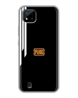 Чехол для Realme C11 (2021) / C20 с картинкой «PUBG — вертикальные линии» Чехол для Realme C11 (2021) / C20 с картинкой «PUBG — вертикальные линии»
