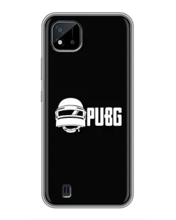 Чехол для Realme C11 (2021) / C20 с картинкой «PUBG — классический лого»