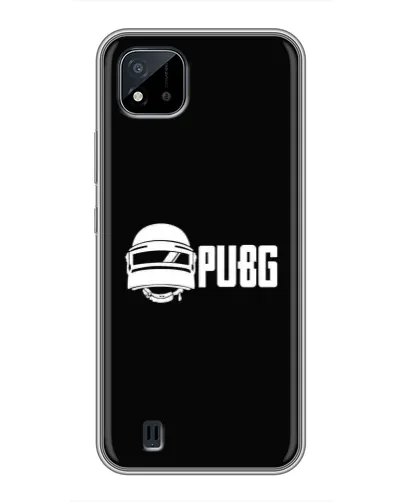 Чехол для Realme C11 (2021) / C20 с картинкой «PUBG — классический лого»