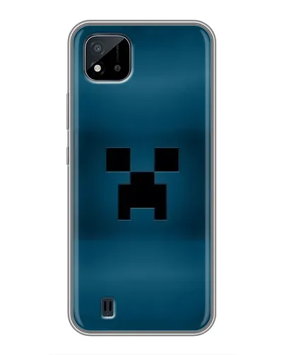Чехол для Realme C11 (2021) / C20 с картинкой «Крипер текстура» Чехол для Realme C11 (2021) / C20 с картинкой «Крипер текстура»