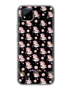 Чохол для Realme C11 (2021) / C20 з картинкою «Magic Unicorn паттерн»