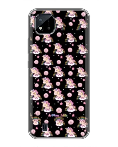 Чохол для Realme C11 (2021) / C20 з картинкою «Magic Unicorn паттерн»