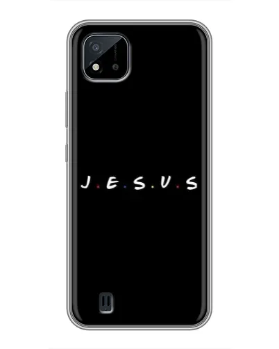 Чехол для Realme C11 (2021) / C20 с картинкой «Точки веры J.E.S.U.S.» Чехол для Realme C11 (2021) / C20 с картинкой «Точки веры J.E.S.U.S.»