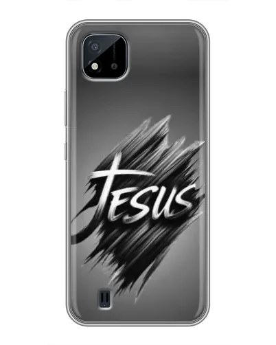 Чехол для Realme C11 (2021) / C20 с картинкой «Надпись Jesus Graffiti» Чехол для Realme C11 (2021) / C20 с картинкой «Надпись Jesus Graffiti»